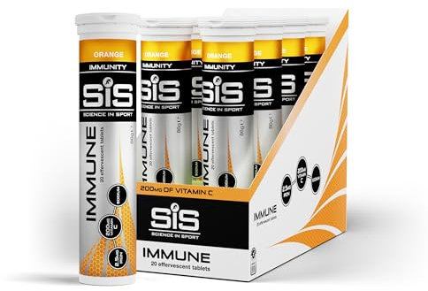 Science in Sport Go Immune Tablets Box of 8, Orange, One Size