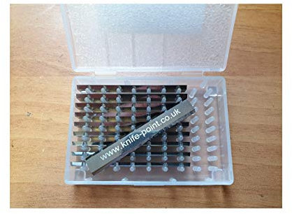 10 Pack - Tungsten Carbide Scraper Blades for LG Harris 3670 Contractor Scraper
