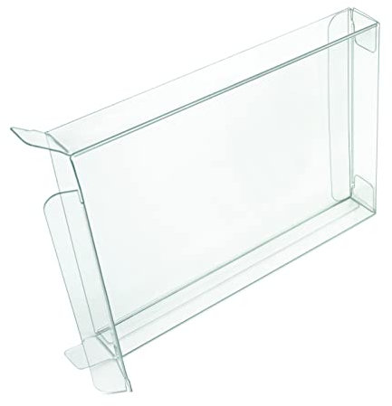 10 x Klarsicht Schutzhüllen passend für Sony Playstation 2 OVP 0,3mm Passgenau und Glasklar-PET-Reset Retro Game Protectors-PS2 cases-box-Staubdicht-UV-Schutz