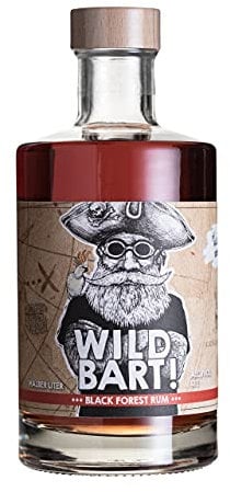 Tiptop Home Wildbart! Rum - Rum aus dem Schwarzwald - Der wahre Rum Badens - 41% Vol. (1 x 0.5 l)