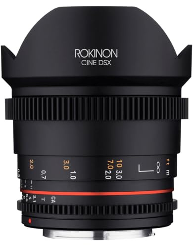 Rokinon 14 mm T3.1 Ultra-Weitwinkel-Cine DSX-Objektiv für Fuji X