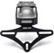 Motorrad-Heckhalter für Kawasaki Ninja 650 Z650 2017–2021, Motorrad-Kennzeichenhalter, Kotflügel-Eliminator-Halterung mit LED-Nummernschildbeleuchtung (Ninja 650)