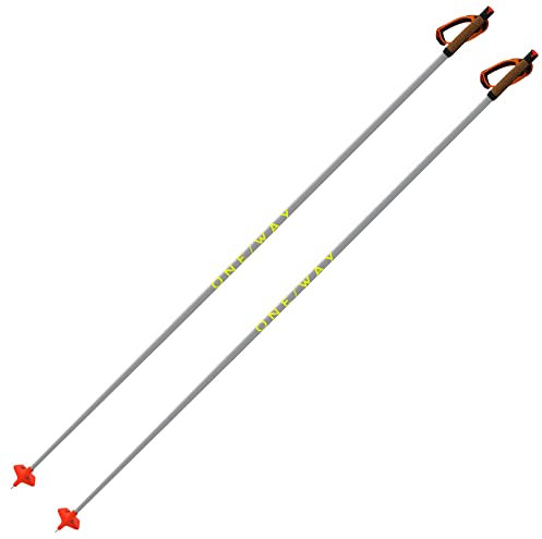 Fischer Langlauf Skistöcke OneWay Storm 6 Mag 175cm Ghost Grey Langlaufstöcke 30% Carbon