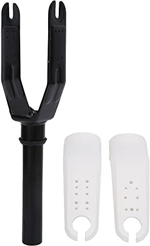 Forcella per Scooter, Forcella Anteriore in Lega di Alluminio Resistente e Durevole Non Facilmente deformabile con Copertura in plastica per Xiaomi M365 per M365PRO(Bianco)