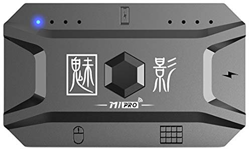 Lulaxy Plug and Gamepad Mobile Controller Gaming Keyboard Mouse Converter 5.0 for Android Adapter for iOS