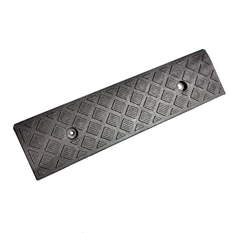 Plastic Threshold Door Step Ramp Heavy Duty ThresholdHard Curb Ramps Portable Heavy Duty Threshold Ramp for Wheelchairs, Cars Vehicles, Caravan, Skateboard, Motorcycle