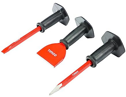 TIMCO - Bolster & Chisel Set (Size 3pcs - 3 Pieces)
