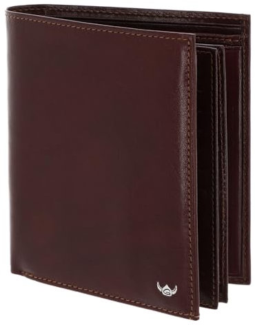 Golden Head Colorado RFID Protect Billfold Coin Wallet Tabacco