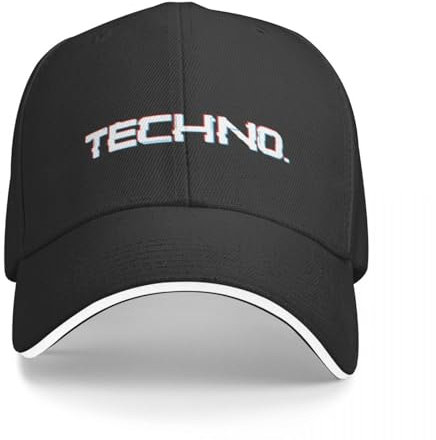 ZAMASS Basecap Techno Baseball Cap Papa Hut Vintage Bommelmütze Trucker Hut Damen Hüte 2023 Herren Geschenk