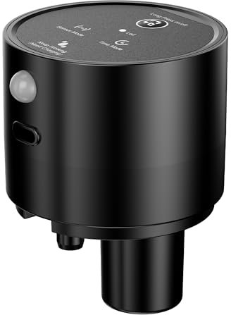Fuente para Gatos sin Cable - Batería - 4200 mah Capacidad, Interfaz de Carga Tipo C, 30 días para el Modo de Inducción, 45 días para el Modo Temporizado, Adecuado para Bebedero Gatos B0CPHQ12FV