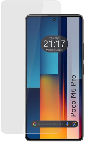 Protector Cristal Templado para Xiaomi Poco M6 Pro 4G Vidrio