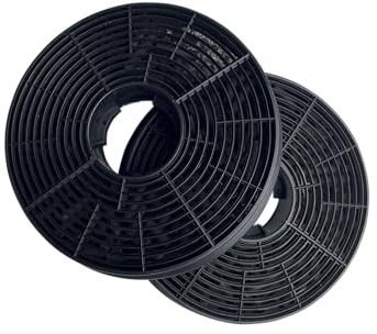 Respekta Aktiv-Kohlefilter für Flachhaube CH27060S-20 / Filter für Umluftbetrieb / 2 Stück im Set/MIZ 2700
