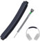 Fascia di Ricambio per Bose QuietComfort 35, 35 II (QC35, QC35 II) / Bose QuietComfort 45 (QC45) Over-Ear Cuffie di MMOBIEL – Fascia di Ricambio per Proteine PU – Blu