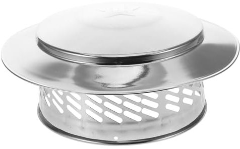 Garneck Boiler Flue Collar Steel Chimney Lid Rainproof Design Chimney Draft Stopper