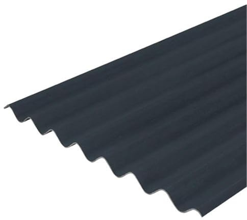 Pack of 15 (Total 15 Units) - Premium Blue 6.5mm Thick Fibre Cement Roof Sheet - 1086mm (W) x 3050mm (L)