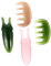 Ipetboom 1Set Pettine e Guasha Per Capelluto Strumento Naturale Per Corpo Pratico e Facile Trasportare