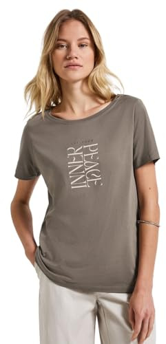 Street One Damen A323577 T-Shirt mit Wording Print (1er Pack)