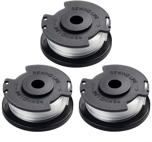 ZiStarlilife Bobine de fil de rechange pour débroussailleuse Einhell GE-CT 18/28 Li et GE-CT 18/28 Li TC Bobine de fil de rechange Modèle TLE-03