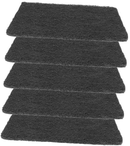 ABOOFAN 5stücke Kratzfester Scheuerschwämme Aus Robustem Polyester Waschbar Wiederverwendbar Für Kochfeld Unbeschichtete Eisenreinigung Vielseitig Einsetzbar Für Geschirr Und Küchenflächen