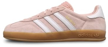 adidas Gazelle Indoor W IH5484 Baskets de sport pour femme, rose poudre, semelle en caoutchouc