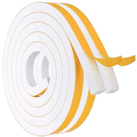 Zugluftstopper, 5 m, Isolierband für Türrahmen, Schaumstoff, wasserdicht, winddicht, isolierend, für Haus, Keller, Dusche,