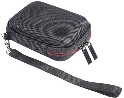 Mllepjdh Compact Eva SSD Carrying Pouch for Crucial X9 Pro/X10 Pro Portable Easy to Take Your Files Anywhere Storage Case