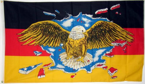 Flagge Fahne Sonder Deutschland mit Adler 90x150cm