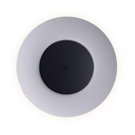 Fontana Arte - Lampada da parete Lunaire, colore: Nero