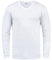 !Solid SDBeda Herren Longsleeve Langarmshirt Shirt mit V-Ausschnitt Baumwollmischung Regular fit, Größe:XL, Farbe:White (0001)