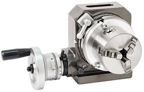 WABECO Teilapparat Ø 110 mm mit 3 Backenfutter 80 mm Rundtisch