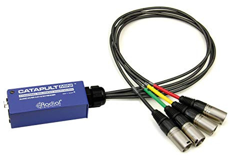 Radial Catapult Mini RX - 4-Channel Analog Audio Snake Receiver