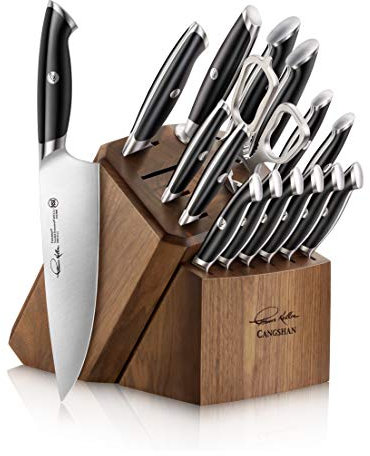 Cangshan 1024715 Thomas Keller Signature Collection 17-teiliges Messerblock-Set