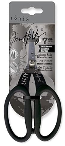 Tim Holtz - Tonic Tijeras antiadherentes izquierdas, zurdos, talla única