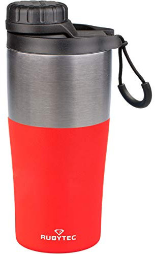 Rubytec Termo Bigshot350 ml, acero inoxidable, color rojo