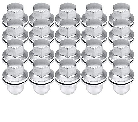 20 Stück Auto-Radmuttern, Radmutter Radnüsse-Set mit 20x Radnuss geschlossen, für 3 4 5 Sport LR068126