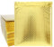 STARVAST 30 Stück gesteppter Umschlag, 216 x 381 mm, goldfarben