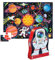Crocodile Creek - Space Explorer - 36-Piece Jigsaw Floor Puzzle with Heavy-Duty Shaped Box for Storage, Large 20 x 27 Completed Size, Designed for Kids Ages 3 Years and up