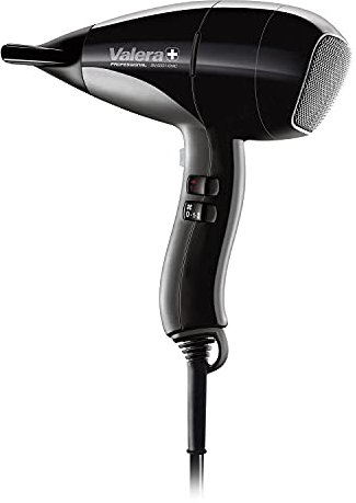 Valera Swiss Nano Light 6001 professioneller Ionen-Haartrockner, handlich leicht und kompakt, 1800 Watt, Farbe Schwarz