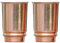 2activelife Simple Yet Chic Design Copper Tumbler Set of 2 - Drinking Water with Copper Tumblers - Premium Quality for Home, Office, Travel, and Gifting - 11.8 US Fl Oz