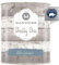 Wanders Shabby Chic Peinture à la craie 750 ml – Eau calme / gris bleu pâle – Peinture pour meubles de cuisine et meubles de cuisine sans ponçage – Peinture à la chaux pour bois et plus encore – Haut
