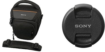 Sony LCS-AMB Kameratasche für Sony Alpha-Kamera, Schwarz & ALC-F 72 S, schwarz