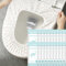 Keesoon Einweg-Toilettensitzbezug, 20 Stück, U-Form, Polyethylen, Modern, Toilettensitzbezug, TOILET_SEAT