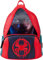 Loungefly Marvel Miles Morales Cosplay Hoody Mini Rucksack | Marvel Standard, Schwarz, Standard