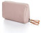 Qwesure Xixi Petite trousse de toilette en nylon imperméable, légère, multifonctionnelle, sac de rangement, trousse de toilette pour les déplacements, Rose pâle, décontracté