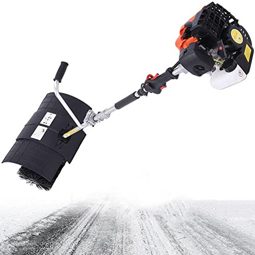 Gebläse 42,7 cc 2-Takt-Schneekehrmaschine, 3,5 PS Gas-Kehrmaschine, benzinbetriebene Kehrmaschine mit luftgekühltem Motor die Schneereinigung von Straßenrasen, Garten, Hof und Rasen