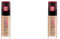 L'Oréal Paris Infallible 32H Fresh Wear Foundation, Full-coverage, Longwear, Weightless Smooth Finish, Water-proof and Transfer-proof, with Vitamin C + SPF 25, 125 Natural Beige (Pack of 2)