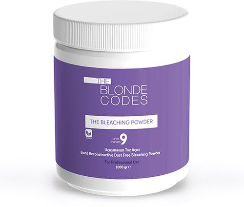 The Blonde Codes Dust Free Professional Hair Bleaching Powder 1000gr - Violet