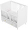 PHENOFICE Plan Toys Mini Mini Babybett Miniaturmöbel Für Kinder Spielzeughaus Möbel Mini Bett Puppenhaus Kleines Holzbett Puppenhaus Ornament Holzpuppenhausmöbel Puppenwiege