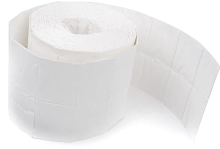 AUTSUPPL 500pcs Nail Polish Remover Wipes for Easy Nail Art Cleanup Cotton Paper Tools for Salon Home Use