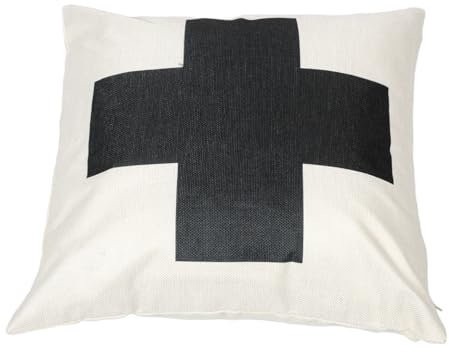 OUNONA federa per cuscino a croce federa di stoffa federa di superficie fodera per cuscino incrociato protezione del cuscino federe decorative protettore del piumino lino